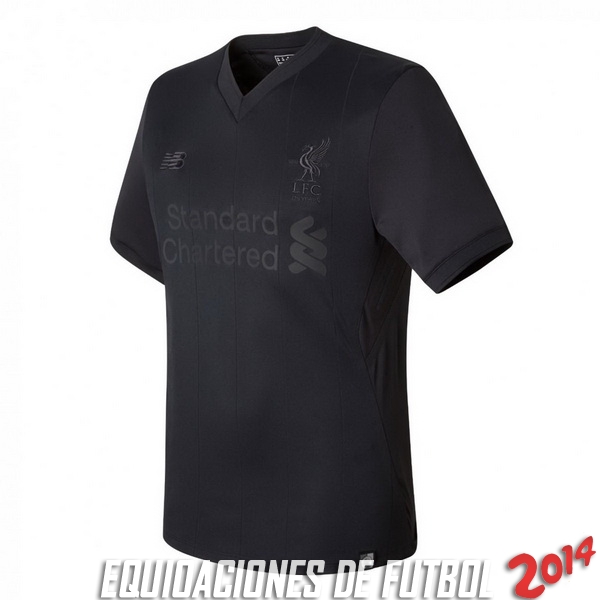 “PITCH BLACK” Camiseta Liverpool 125th Equipacion 2017/2018